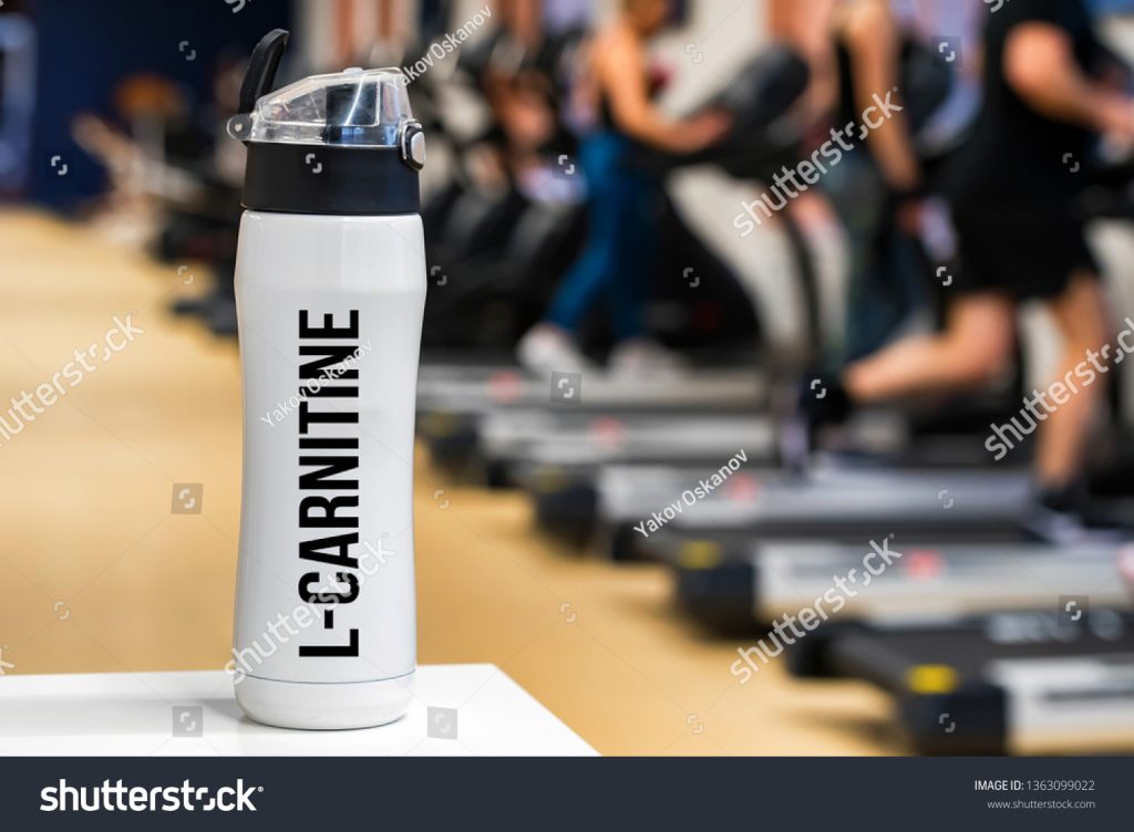 Stock Photo Plastic Bottle Or Cup With L Carnitine Drink Close Up 1363099022 1024x752